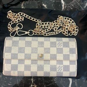 Authentic Louis Vuitton Wallet with chain